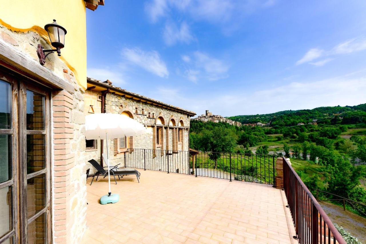 Agriturismo Castello Delle Fornaci - Private Jacuzzi Arcidosso Exteriör bild