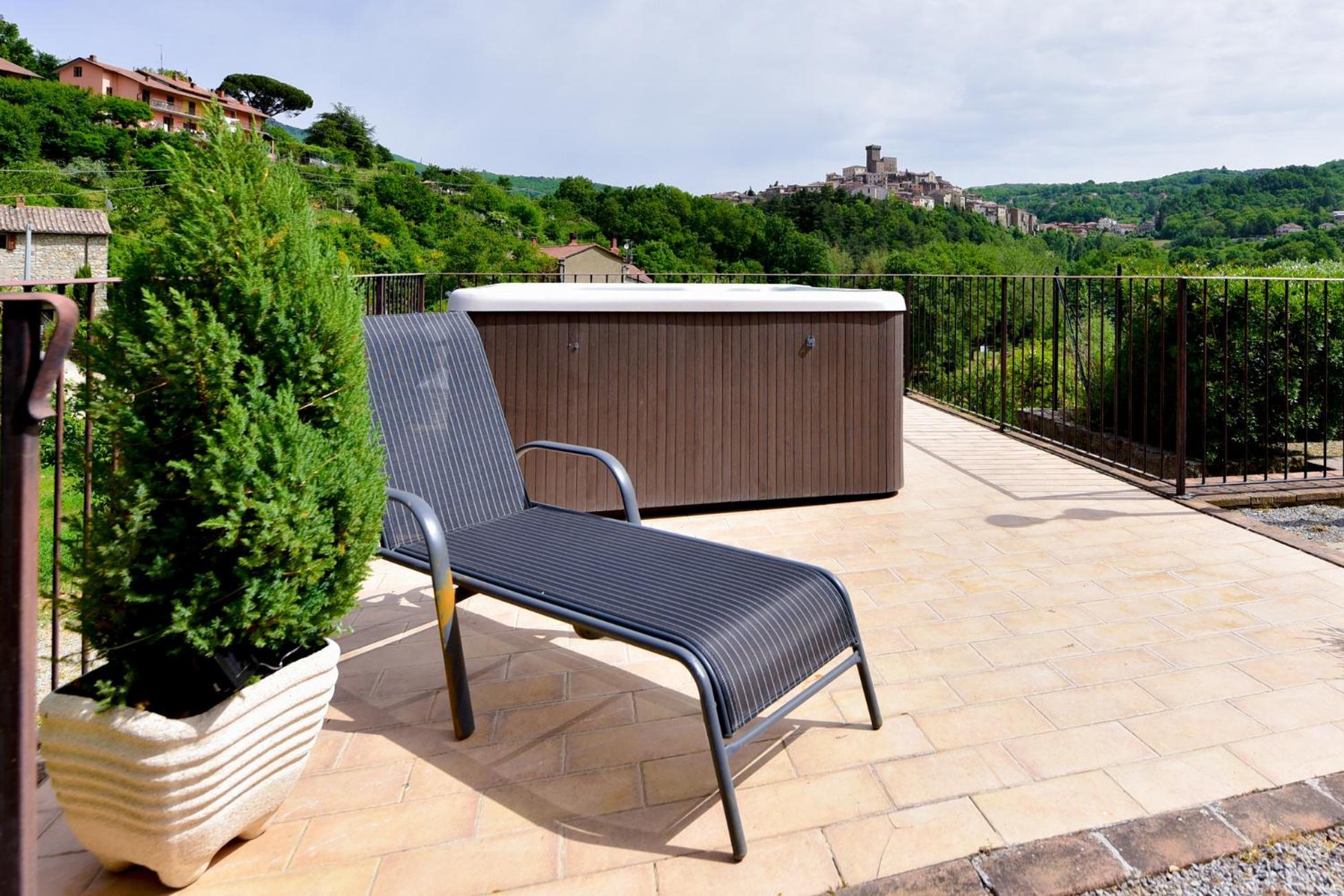 Agriturismo Castello Delle Fornaci - Private Jacuzzi Arcidosso Exteriör bild